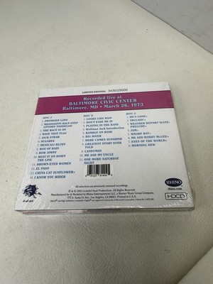 Grateful Dead- Dave's Picks Vol.54 3/26/73- 3-Disc #3430/25000 new