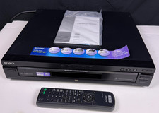 Sony DVP-NC675P 5 Disc DVD CD Changer Progressive Scan Player w/ Remote TESTED
