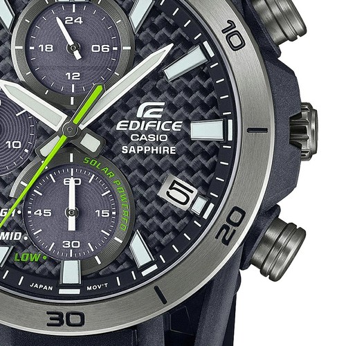 CASIO Edifice EFS-S640PB-1AJF SOSPENSIONE Solar Sapphire Glass Men Watch Black - Picture 4 of 5