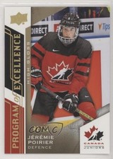 2020-21 Upper Deck Team Canada Juniors High Gloss 2/15 Jeremie Poirier #131 09za