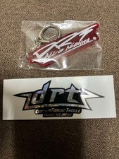 DRT Division Rebel Tackles Limited Edition Clear Red Keychain & Sticker Set
