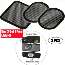 3PCS Generic Gel Replacement Pads - Compatible for Slendertone Abs Belt