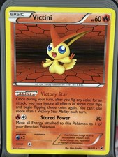 Pokémon TCG Victini Reverse Holo Rare Card 14/101 Noble Victories on eBay