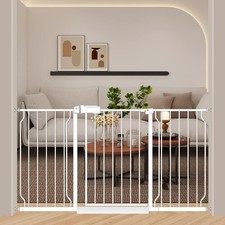 Extra Wide Baby Gate 57.5-62in Auto Close No Drill Pet Dog Safety Gate