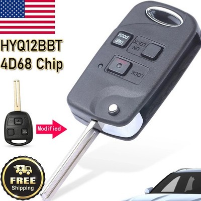 for Lexus RX330 RX350 RX400h 2004-2008 Keyless Remote Car Key Fob HYQ12BBT -4D68