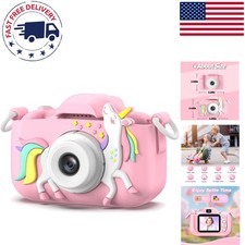 Creative Kids Camera with Time-Lapse  3 Games - Lightweight  Shockproof Design