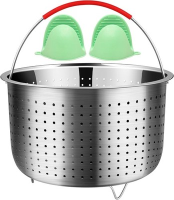 REDANT Steamer Basket for Instant Pot Accessories 3 qt - Strainer and Colander f