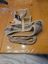 dog harness collar and leash set