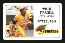 1981 Perma-Graphics Superstar Credit Cards #014 Willie Stargell Pirates