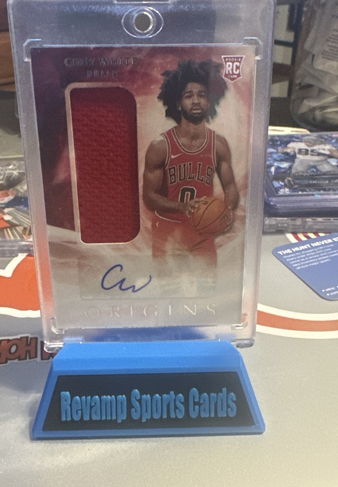 2019-20 Panini Origins - Rookie Jersey Autographs Coby White #155 (AU, MEM, RC)