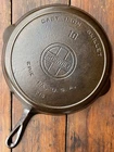 Griswold Cast Iron #10 Large Block Logo Skillet w/ Heat Ring