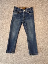 Levi's 510 Jeans Boys 4-5 Years Blue Denim Cotton Blend Stretch Skinny Leg