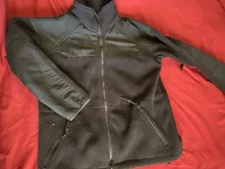 Peckham Polartec Men Cold Weather Fleece SZ S underarm vents Military style