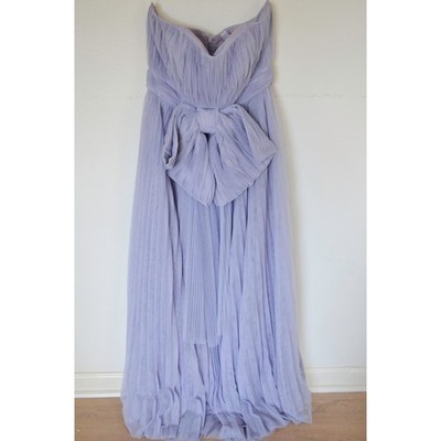 Hutch Cataline Sweetheart Strapless Maxi Dress Anthropologie | eBay
