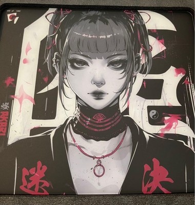GLSSWRKS Akari Premium Glass Mousepad Gaming Mousepad