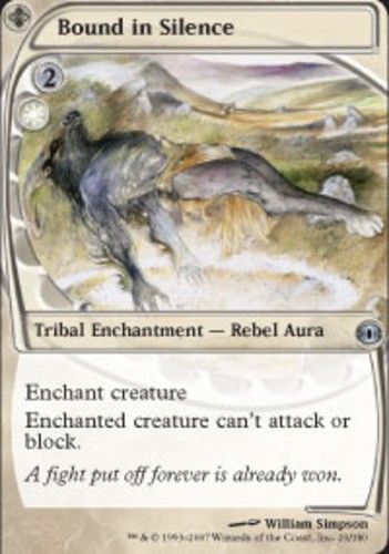 MTG magic cards 2x Bound in Silence Future Sight NM-Mint, English - Picture 1 of 1