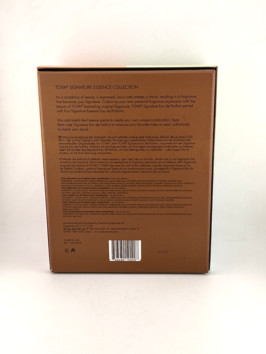 TOVA Signature Essence Collection – 5 Fragrances (New in Box