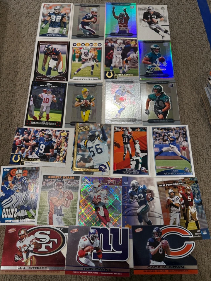 Lote de 2500 tarjetas de fútbol a granel Foto 2 de 4