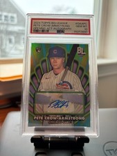 2024 Topps Big League - Opening Act Autographs Pete Crow-Armstrong (RC) Auto PSA