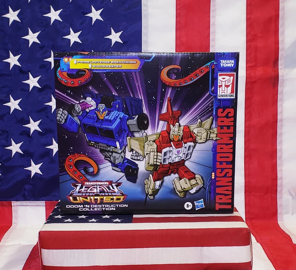 Transformers Legacy United Doom N Destruction Collection Breakdown & Windsweeper - Image 3 of 4