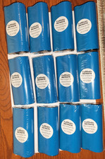 12 Rolls Thermal Transfer Resin Enhanced Wax Ribbon Zebra Printers 4.33" x 243'