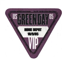 Green Day 2005 American Idiot Concert Tour VIP Backstage Pass