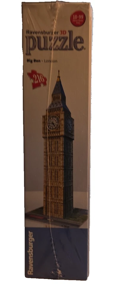 Ravensburger London Big Ben Building 3D Puzzle 224pc Brand New Sealed - Image 3 of 4