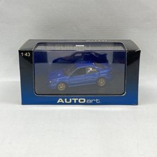 AUTOart 1/43 Subaru Age Impreza WRX STI 2001 Blue Opened [97][240097240255]