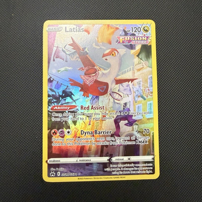Latias GG20/GG70 Crown Zenith Galarian Gallery Full Art Holo UR EN 2023