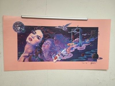 Limited Edition Chinese-American artist Ting Shao Kuang. Perfect Condition 1992