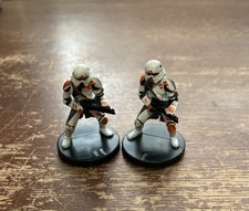WOTC Star Wars Miniatures Utapau Trooper x2 no card