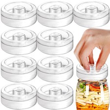 Yesland 9 Pack Fermentation Glass Weights with Easy Grip Handle, Fermentation We