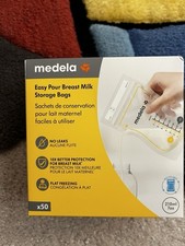 Medela Easy Pour Breastmilk Storage Bags 50 Count 210ml