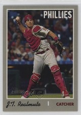 2019 Topps Heritage High Number Action Variation JT Realmuto #535 13c1