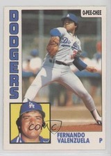 1984 O-Pee-Chee Fernando Valenzuela #220 0m8e