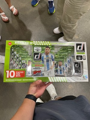 2025-26 Donruss Road To World Cup Soccer 10 Pack Box Sealed Costco Exclusive