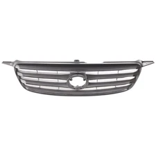 Grille For 2003-2004 Toyota Corolla Gray Plastic