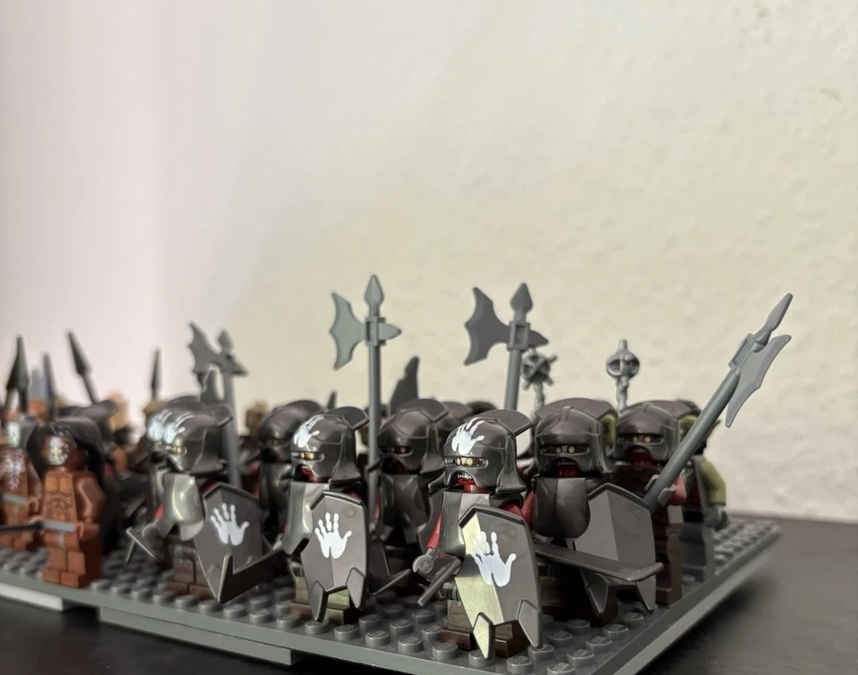 lego lord of the rings uruk hai/orcs minifigure army - Bild 4 von 4
