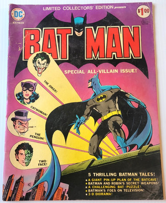 Batman Limited Collectors' Edition C-37 (1975) DC Treasury Oversized Comic VG