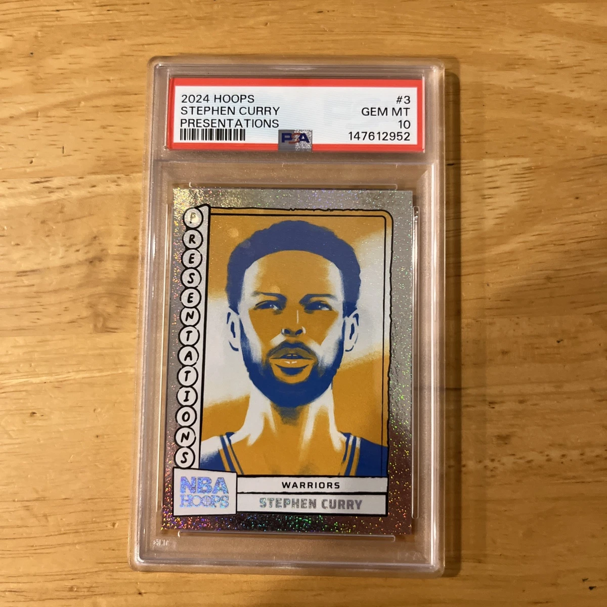 Panini Stephen Curry 10 Graded Basketball Sports Trading Cards