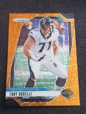 2024 Panini Prizm Tony Boselli #137 Orange Lazer Jacksonville Jaguars