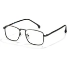 Blue Light Blocking Glasses for Men with Crystal Lens Square Frame TR90 Computer Screen Glasses