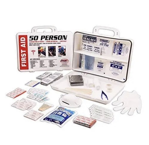 Rapid Care First Aid RC-50MAN-W 50 Person OSHA/ANSI Poly First Aid Kit - Picture 7 of 9
