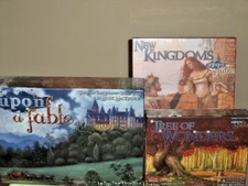 Upon a Fable W/ Tree of Wonders & New Kingdoms Expansions Dyskami Board Game New