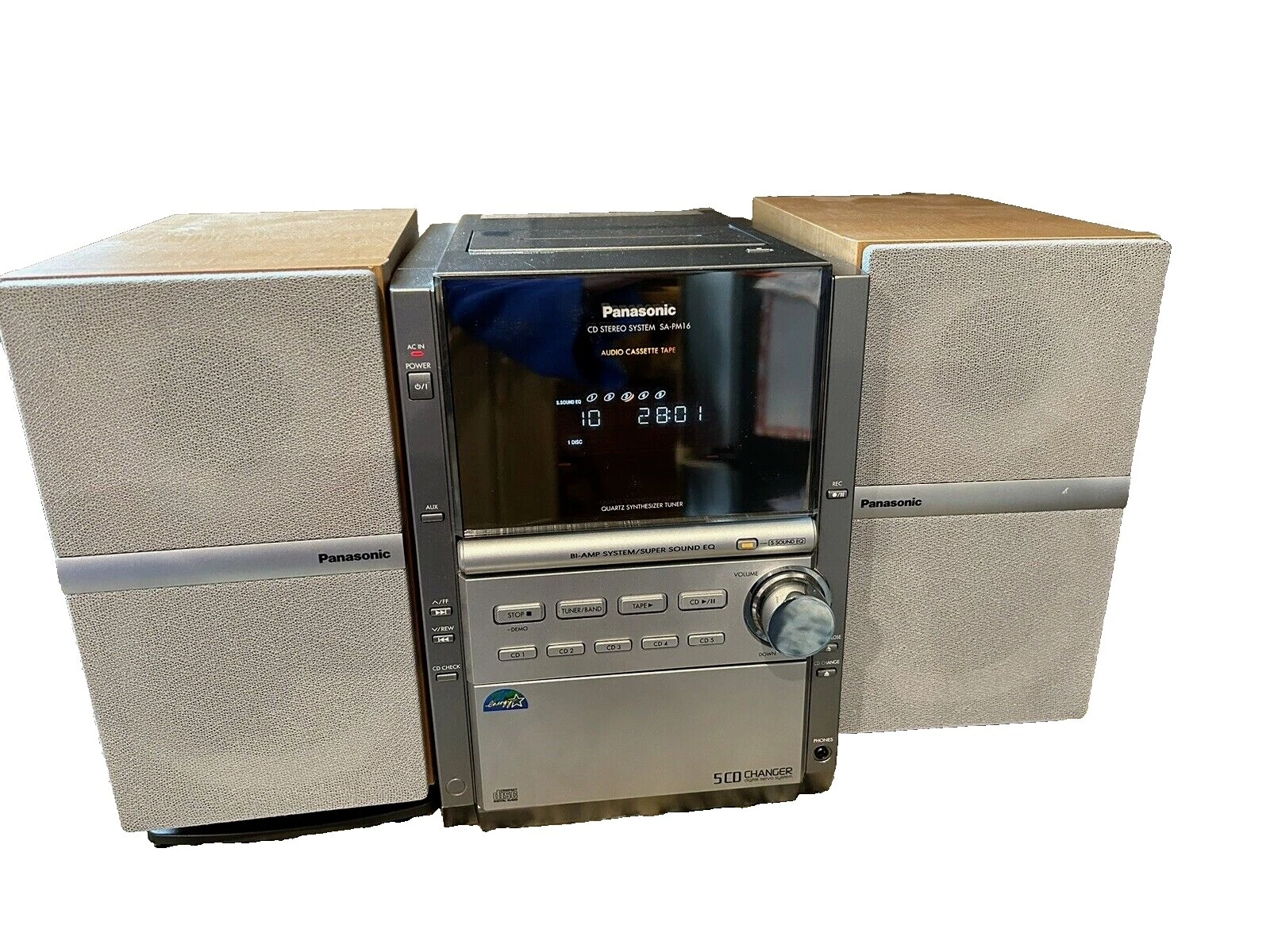 Panasonic Home Audio Compacto y Estante estéreos con cambiadores de CD