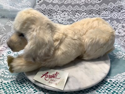 Vintage Avanti  Afghan Pup  w/butterfly - # 1079 -New w/ tags - Fast Shipper
