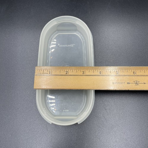Tupperware 1873 Modular Mates klar OVAL 0,5 Vorratsbehälter Boden 200 ml OHNE Deckel - Bild 7 von 9