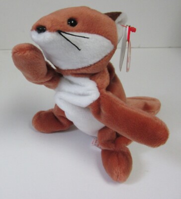 Ty Beanie Baby ''Sly'' Fox, 5th Generation PRISTINE CLEAN, Brand New, w/Mint Tags