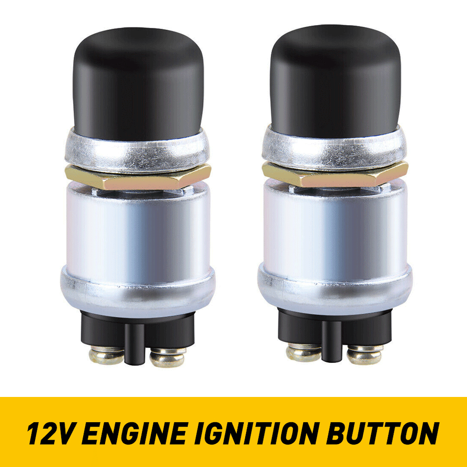 Waterproof Switch Push Horn Button Engine Start Starter For Car Boat