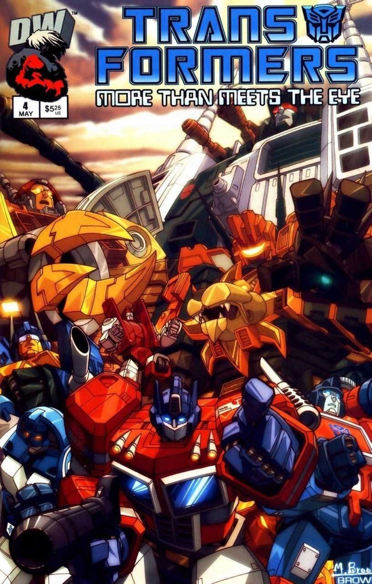 Transformers More Than Meets the Eye (2003) # 4 (9.0-VFNM